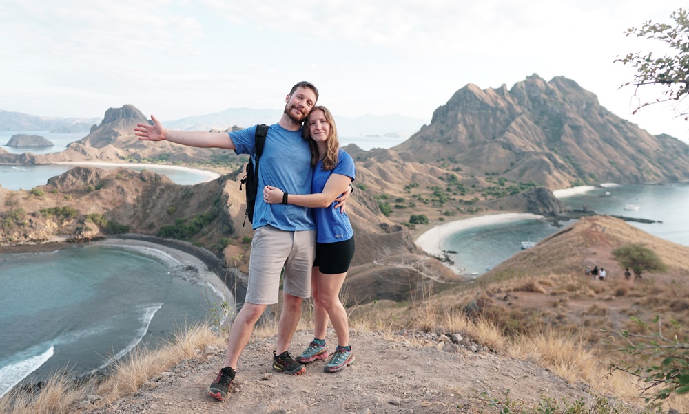 Padar island, Share boat trip Komodo to Lombok island