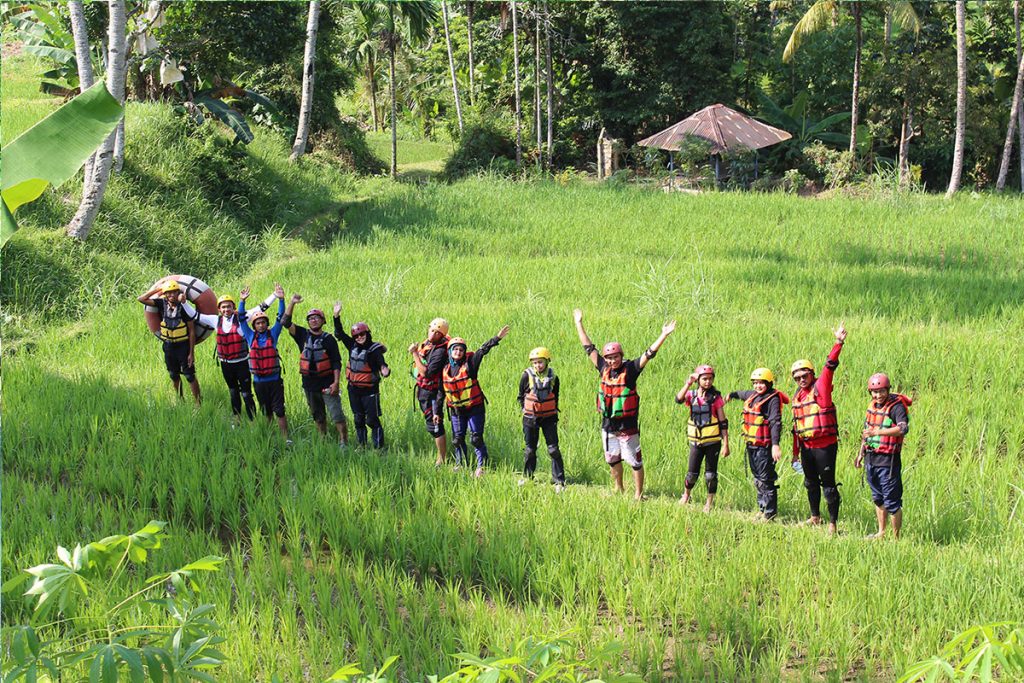 Fun River Tubing Lombok