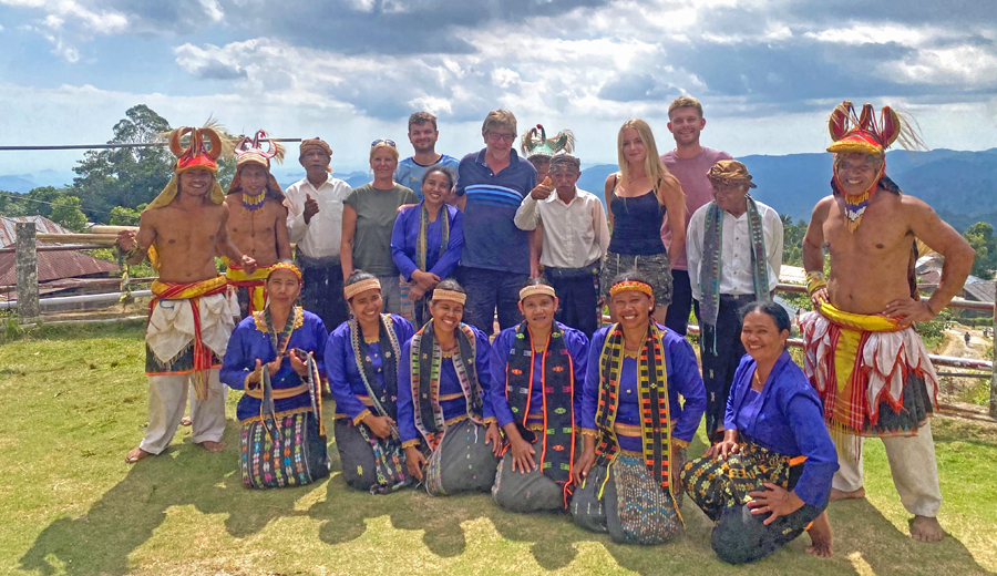 Caci Dance at Melo Village