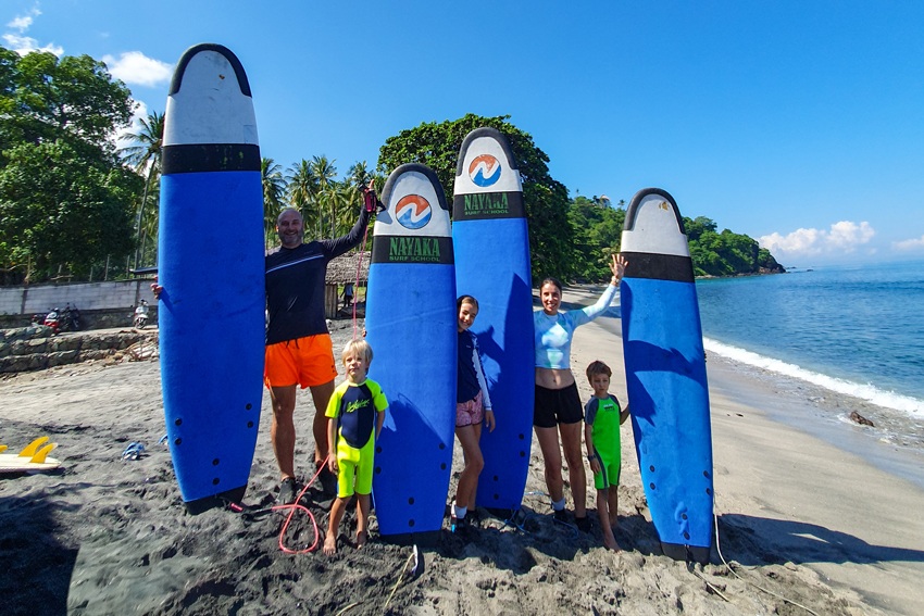 Family Surf Retreat Senggigi Lombok
